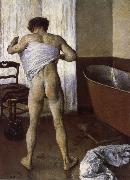 Gustave Caillebotte The man in the bath Sweden oil painting artist